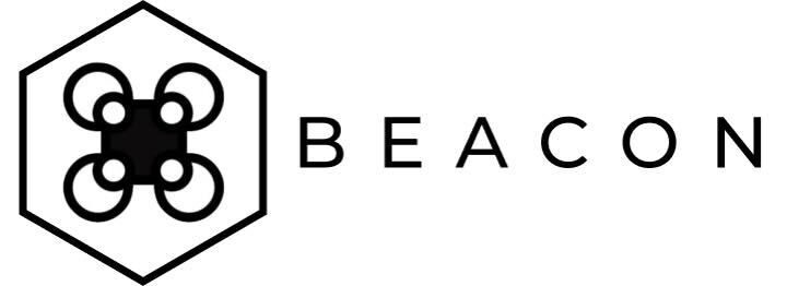 The logo of Beacon Drones