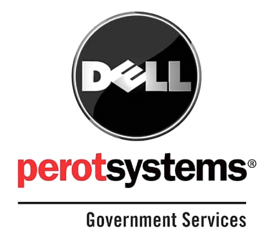 The logo of Dell Perot Systems.