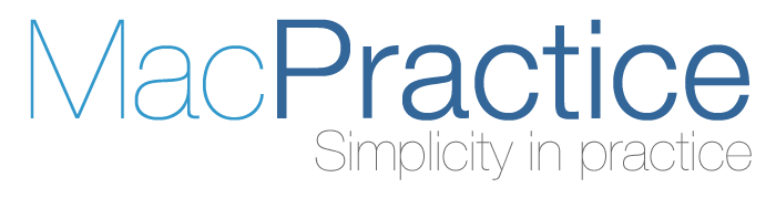 The logo of MacPractice.