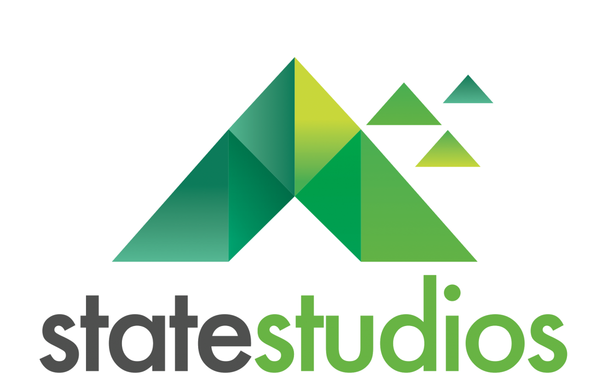 The logo of StateStudios.