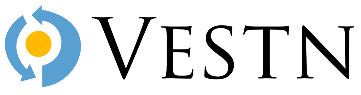 The logo of Vestn.