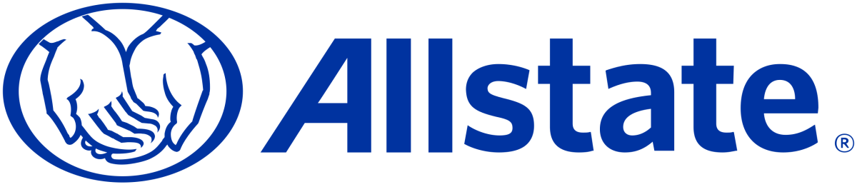 The logo of Allstate.