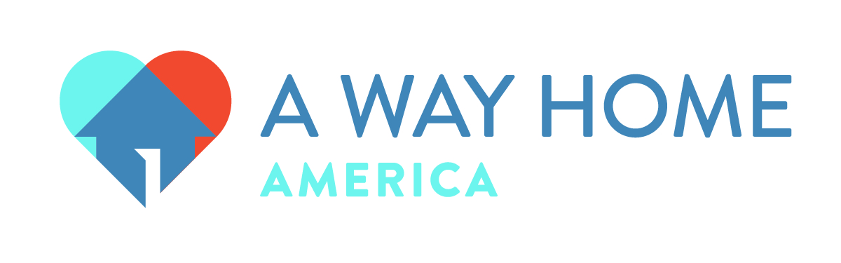 The logo of A Way Home America.