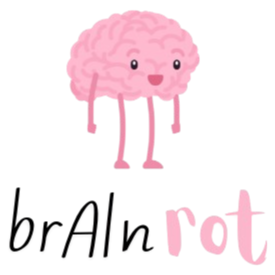 The logo of brAIn rot.