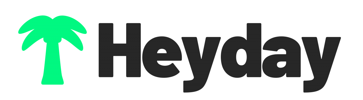 The logo of Heyday.