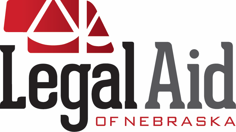 The logo of Legal Aid of Nebraska.