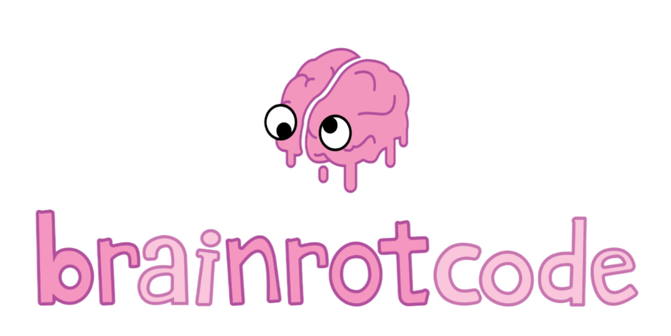 The logo of brAIn rot code.