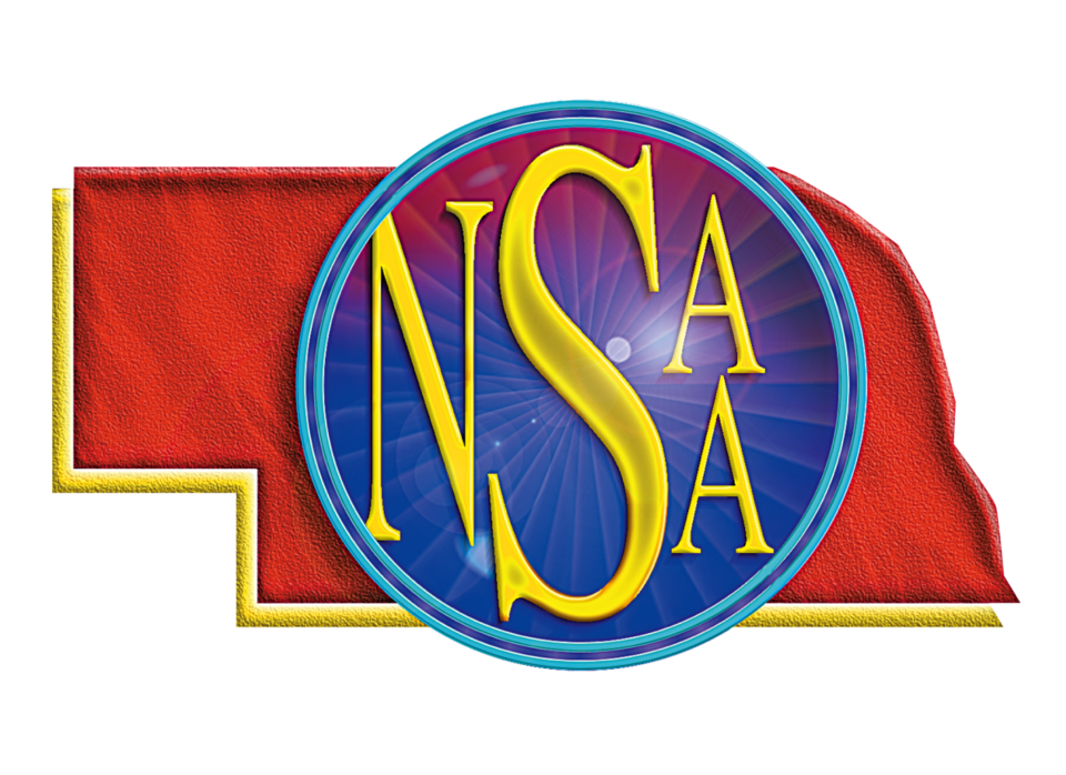 The logo of NSAA.